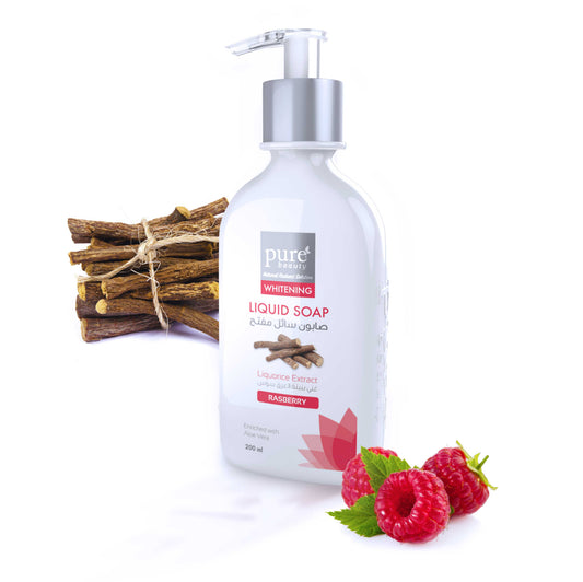 Pure Beauty Whitening Liquid Soap Raspberry 200ml