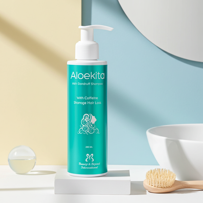 Aloekita Aloe Vera Anti-Dandruff Shampoo for Flakes & Itchy Scalp, 200ml