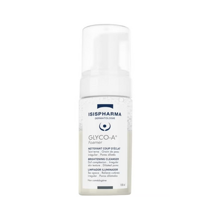 ISIS Pharma Glyco A Foaming Cleanser with Glycolic Acid for Skin Renewal & Radiance, 100ml