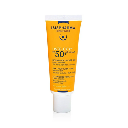 ISIS Pharma Uve Block SPF 50 Dry Touch Fluid Sunscreen for Oily & Combination Skin, 40ml