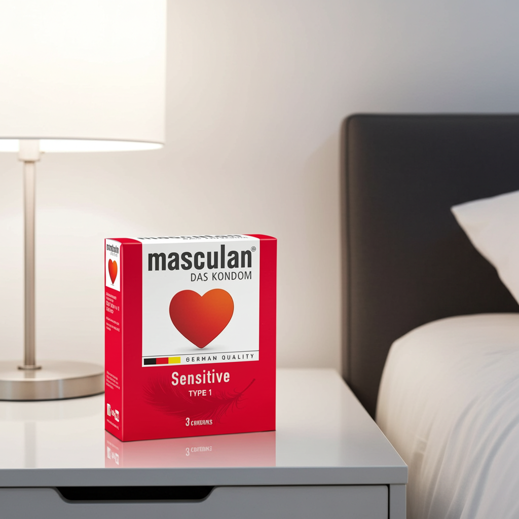 Masculan Sensitive No.1 Ultra-Soft Condoms – 3 Pack
