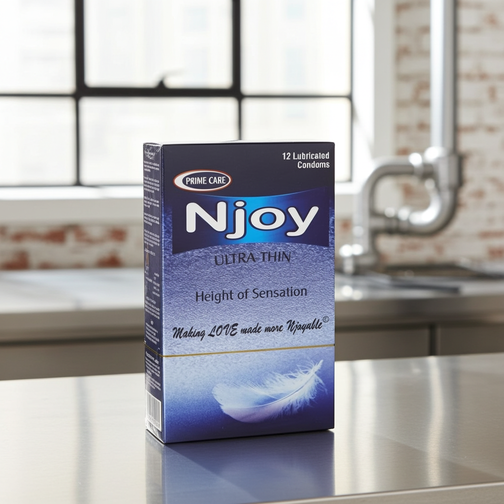 Njoy Condoms Ultra Thin, 12 Counts