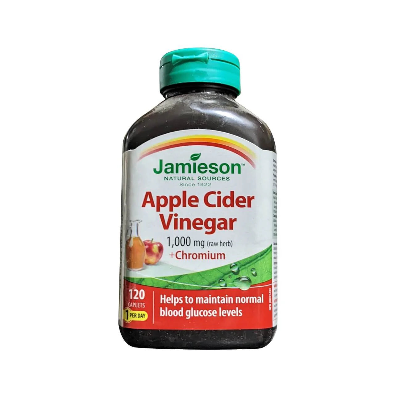 Jamieson Apple Cider Vinegar 1000Mg Capsules, 120 Capsules