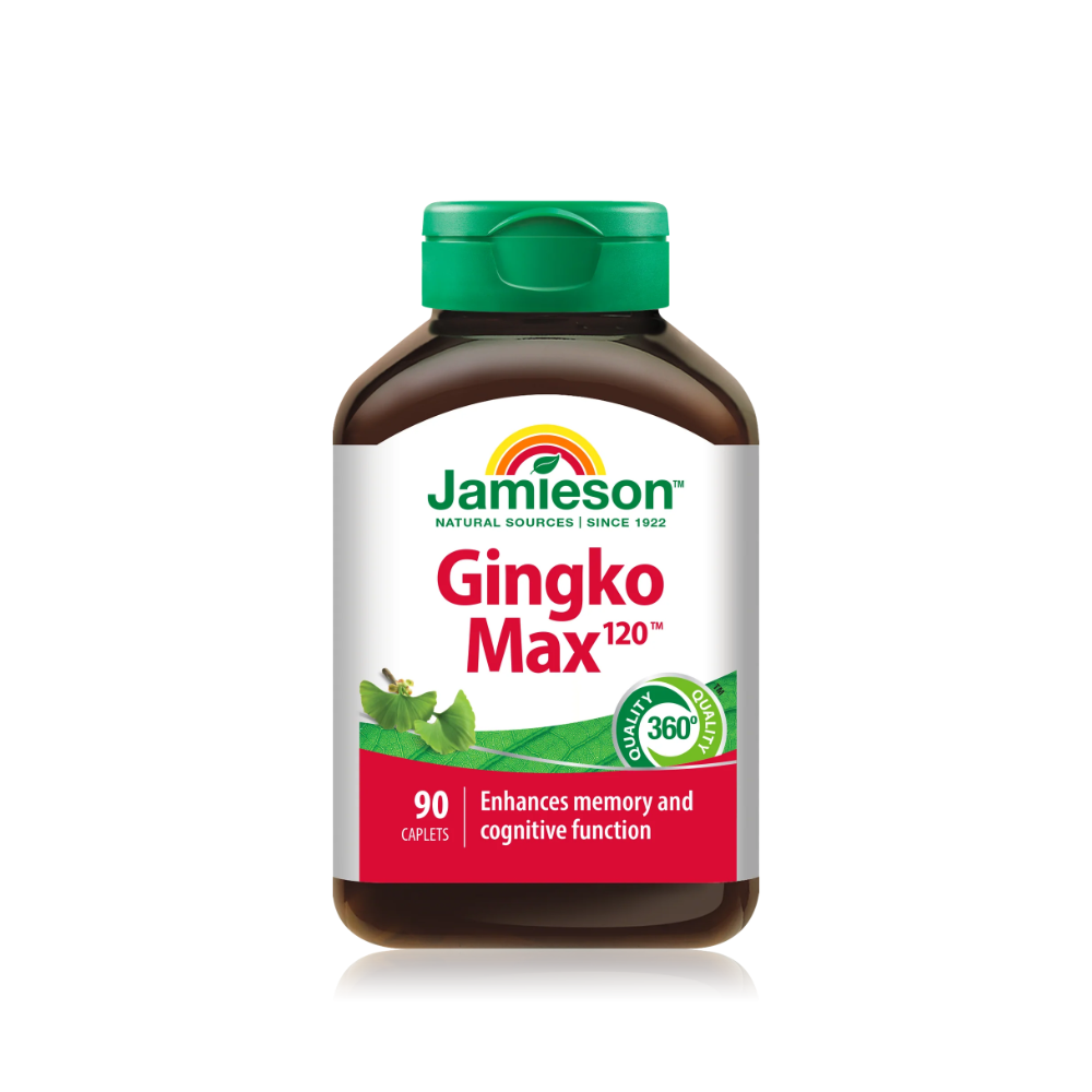 Jamieson Ginkgo Max 2000 Mg Capsules, 60 Capsules