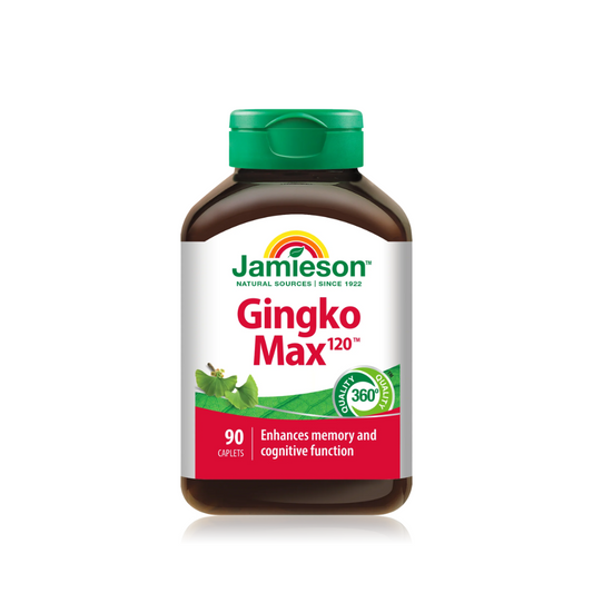 Jamieson Ginkgo Max 2000 Mg Capsules, 60 Capsules