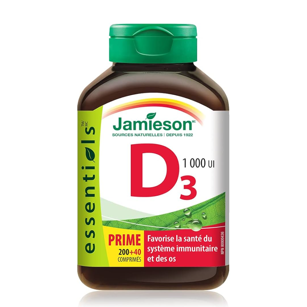 Jamieson Vitamin D3 1000iu Tablets, 120 Tablets