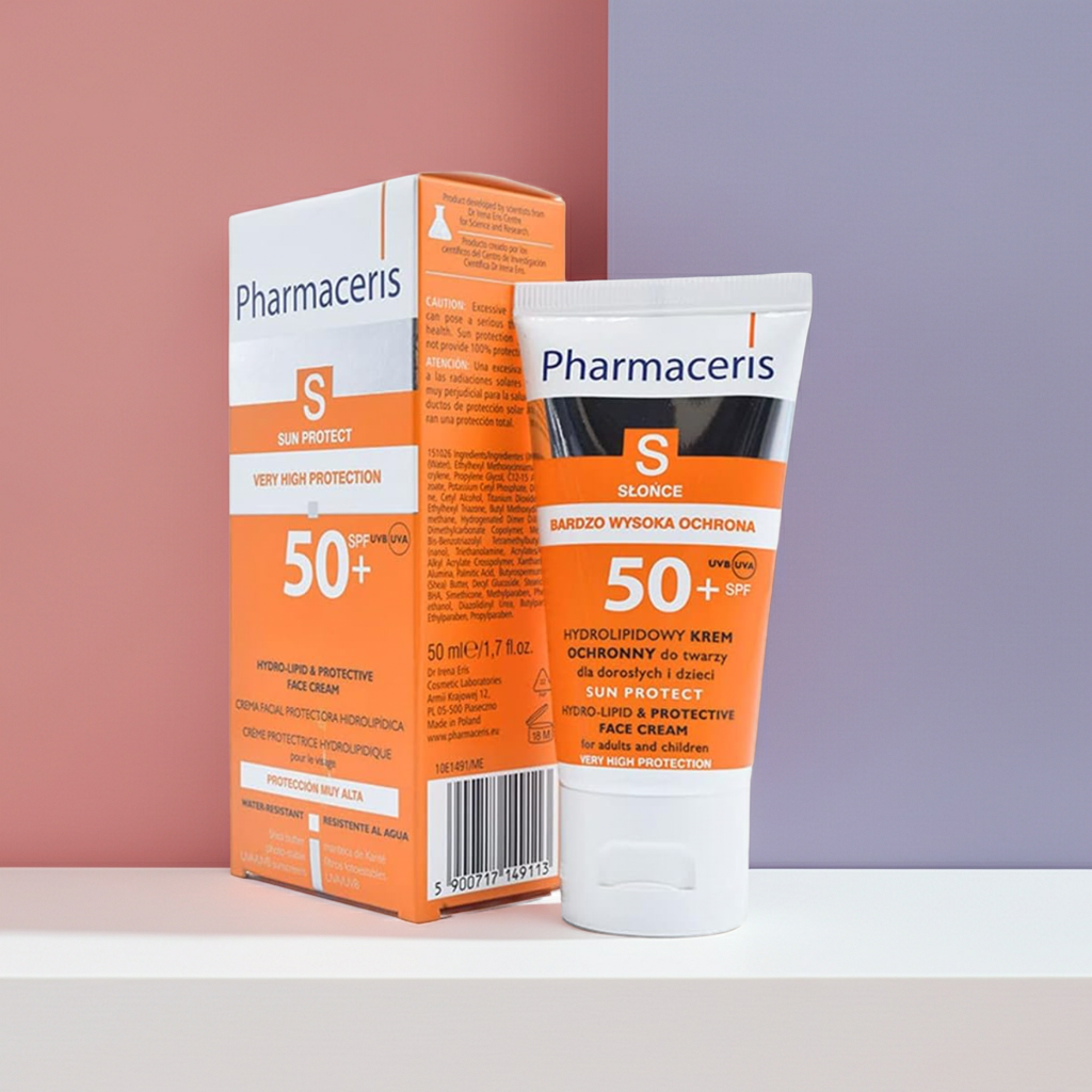 Pharmaceris A Hydro-Sensilium Hydrolipid & Protective Face Cream SPF 50 50 ml
