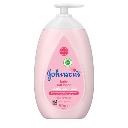 Johnson's Baby Soft Lotion, 500Ml