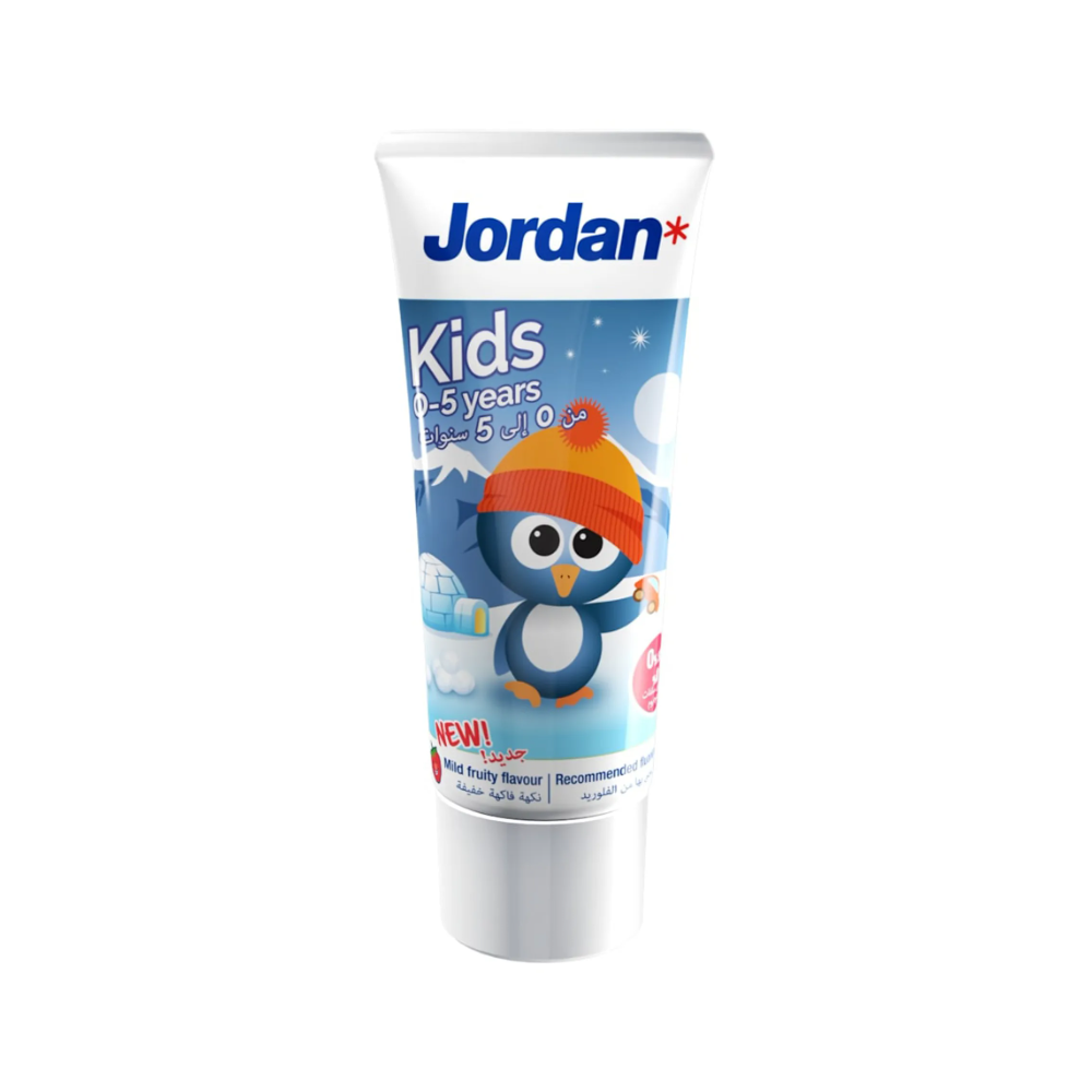 Jordan Kids Toothpaste 50Ml (0-5 Yrs) New