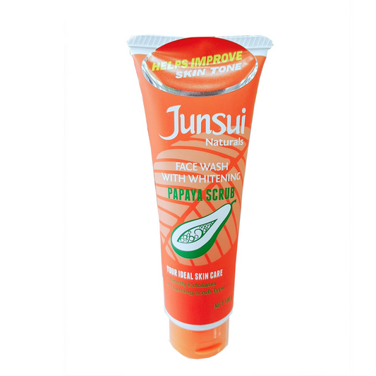Junsui Face Wash Papaya Scrub 100 Gm