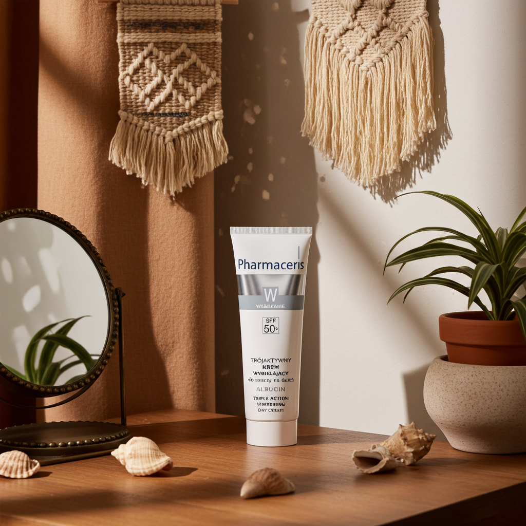 Pharmaceris Albucin ( Whitening Cream For Day Care With Spf 50 )