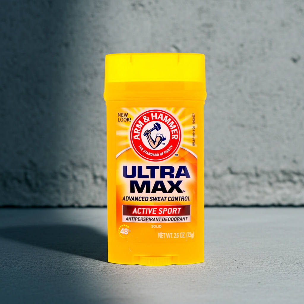 Arm & Hammer Umax Deodorant Active Sport Solid Wide, 73G
