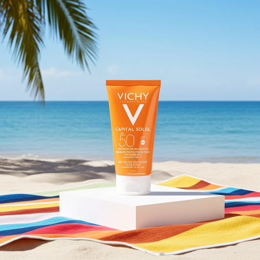 Vichy Capital Soleil Dry Touch Anti-Shine Sunscreen SPF50 50ml – For Combination to Oily Skin