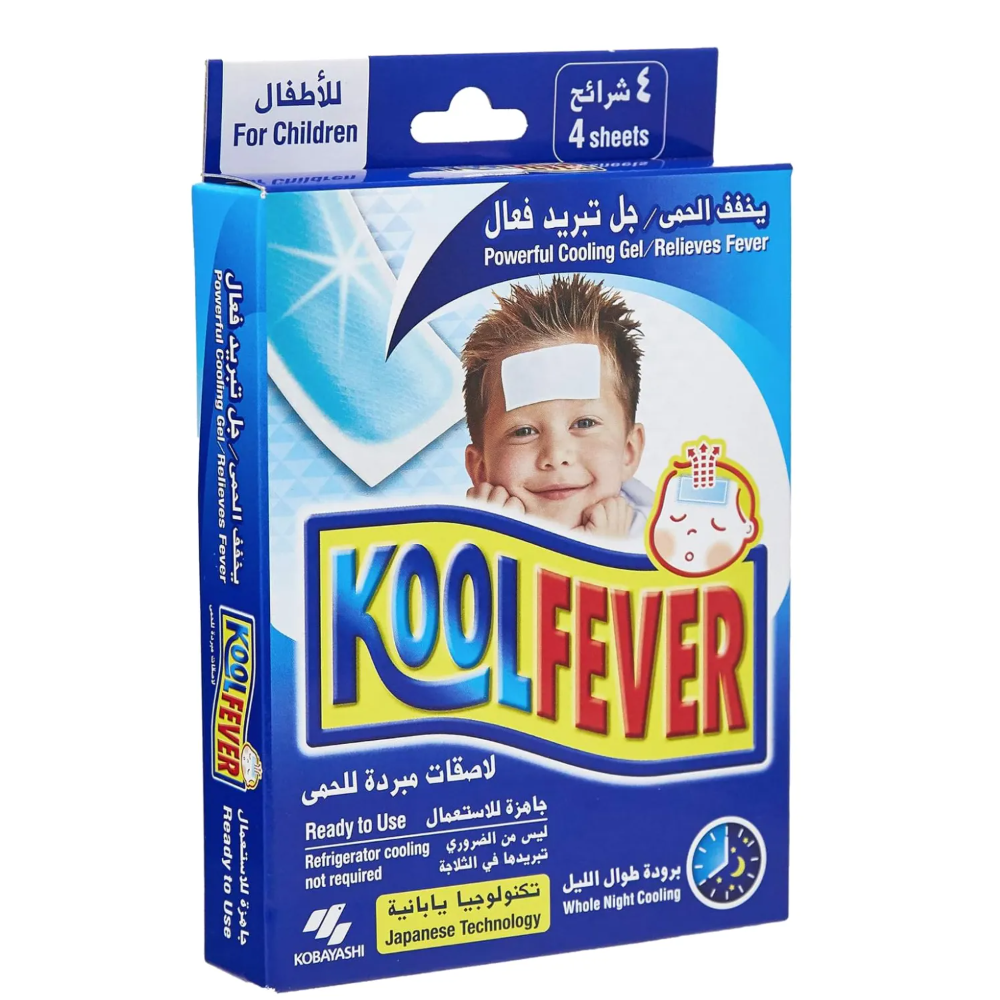 Kobayashi Koolfever Child Patches 4 Pieces