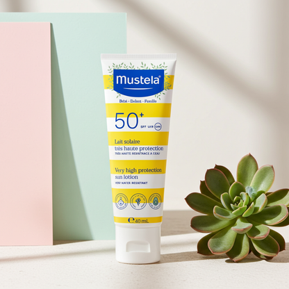 Mustela Water-Resistant Face & Body Sunscreen SPF50+ 100ml