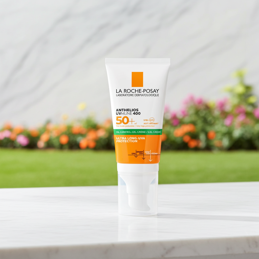 La Roche-Posay Anthelios UVMune 400 Tinted Oil Control Gel-Cream SPF50+ – 50ml | Oily & Combination Skin