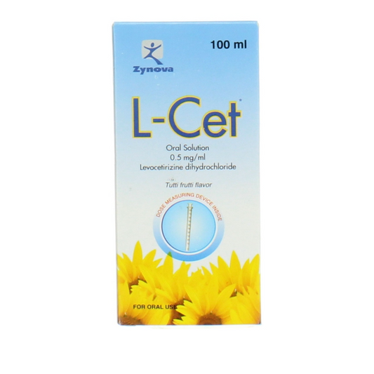 L-Cet Oral Solution Syrup, 100Ml
