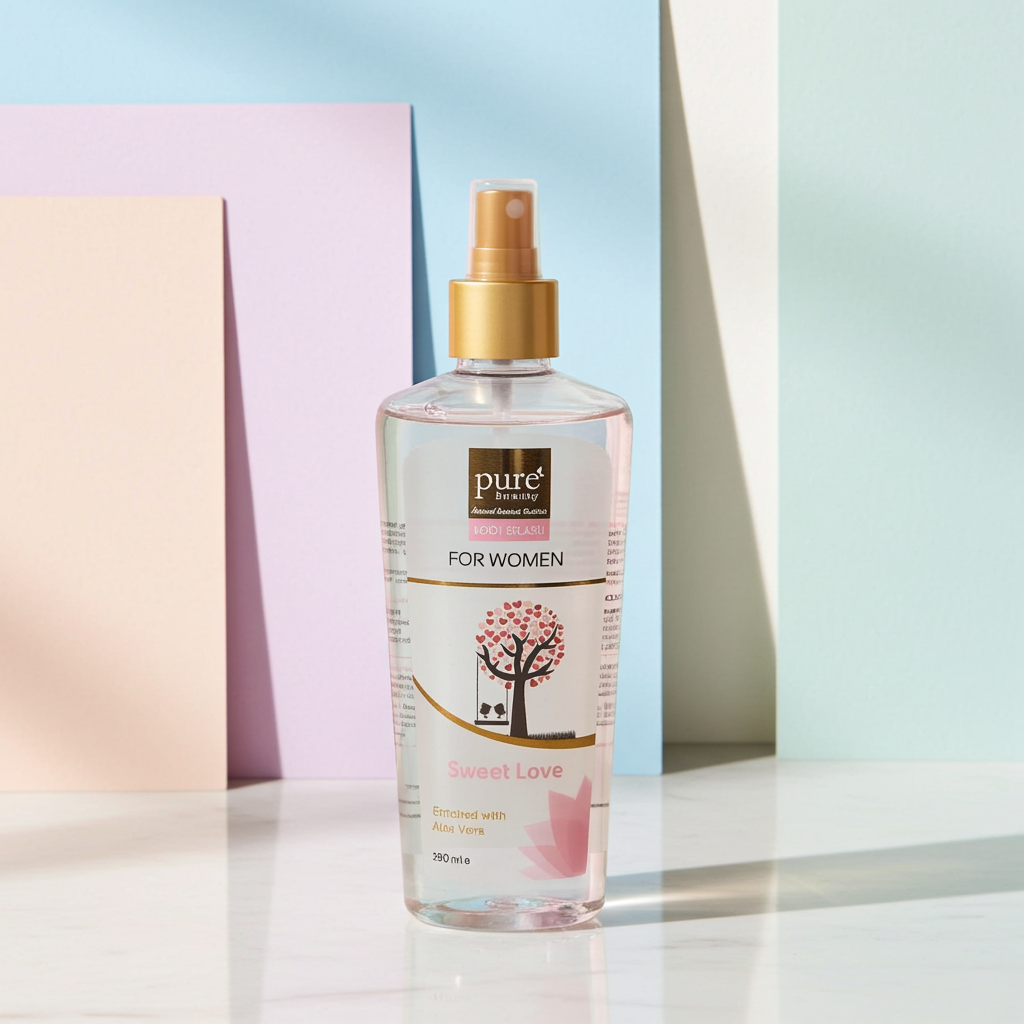 Pure Beauty Sweet Love Body Splash for Women – 250ml