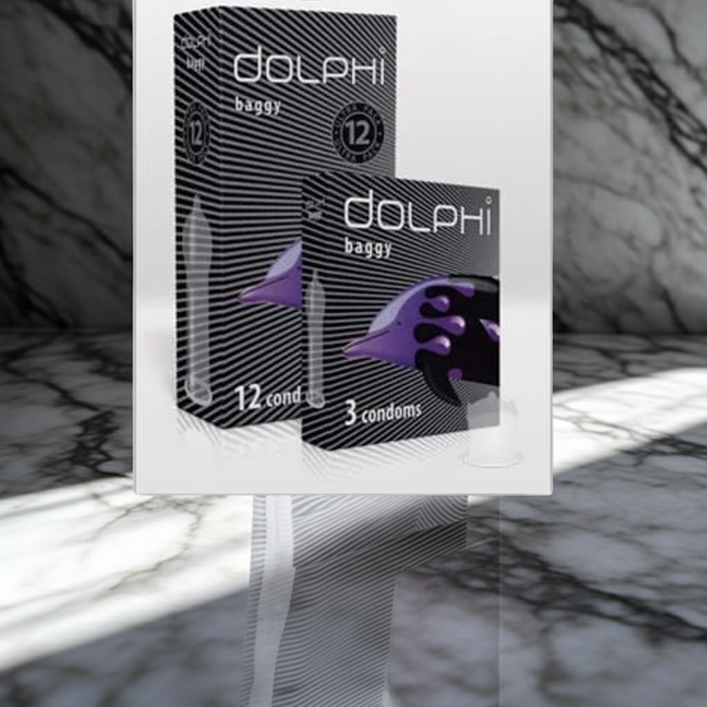 Dolphi Condoms Baggy 12"S