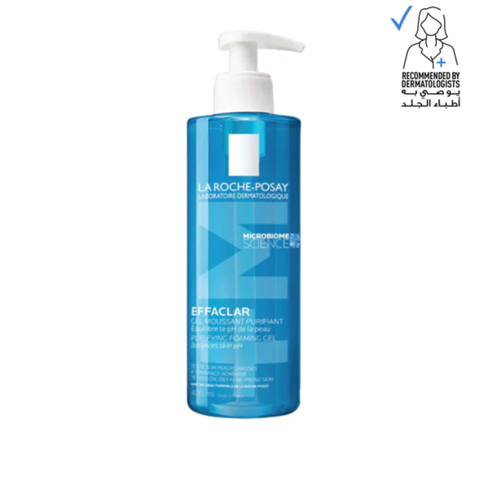 La Roche-Posay Effaclar Acne Foaming Cleansing Gel For Oily And Acne Prone Skin, 400Ml