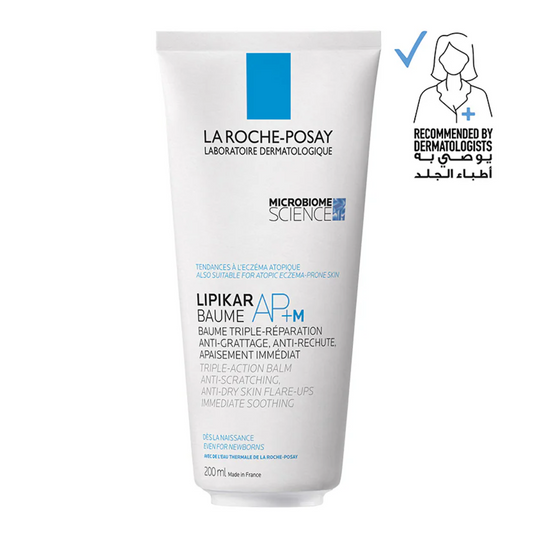 La Roche-Posay Lipikar Baume Ap+M Moisturizing For Dry And Eczema-Prone Skin, 200Ml