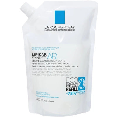 La Roche-Posay Lipikar Syndet AP+ Cream Wash Eco Refill 400ml