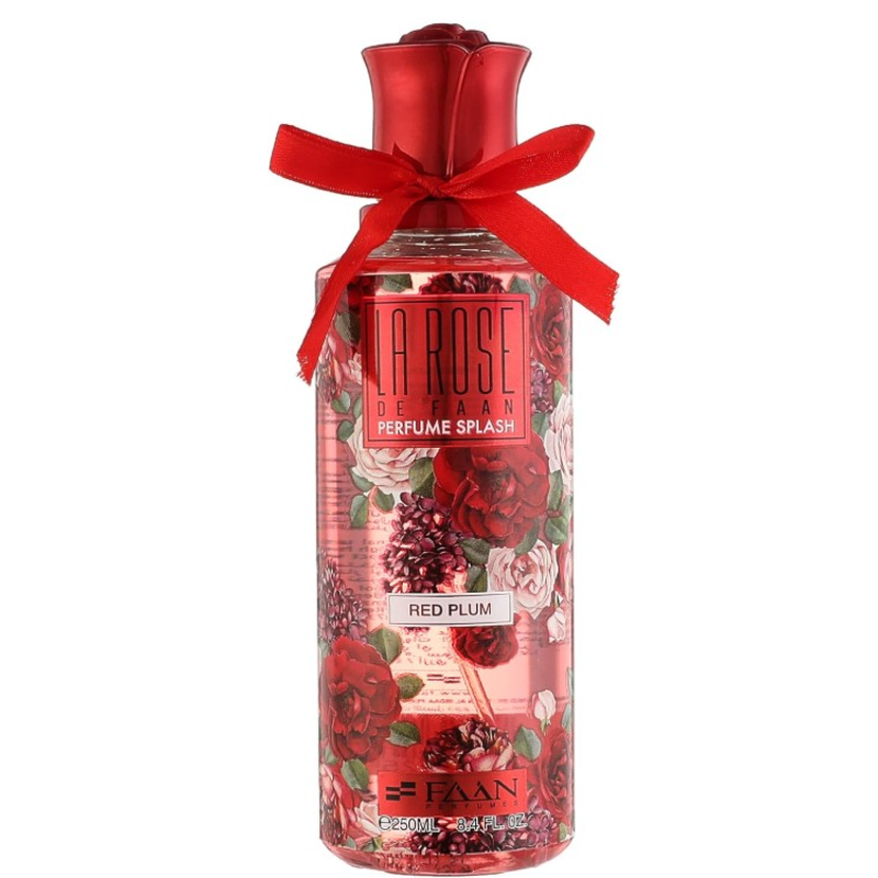 La Rose De Faan Perfume Splash Red Plum, 250ml