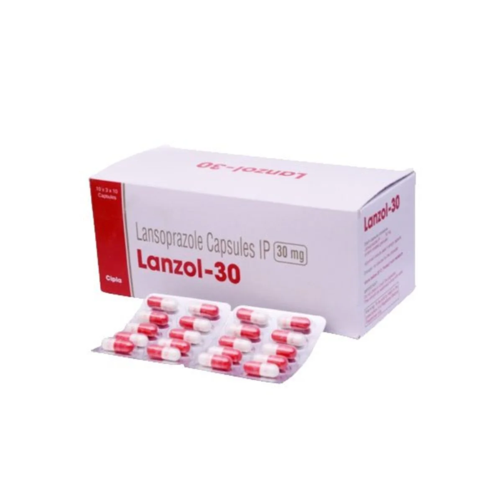 Lanzol 30Mg Cap 3 X 10S