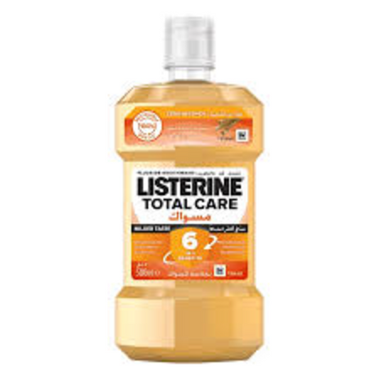 Listerine Total Care Milder Taste Miswak Mouthwash, 250Ml
