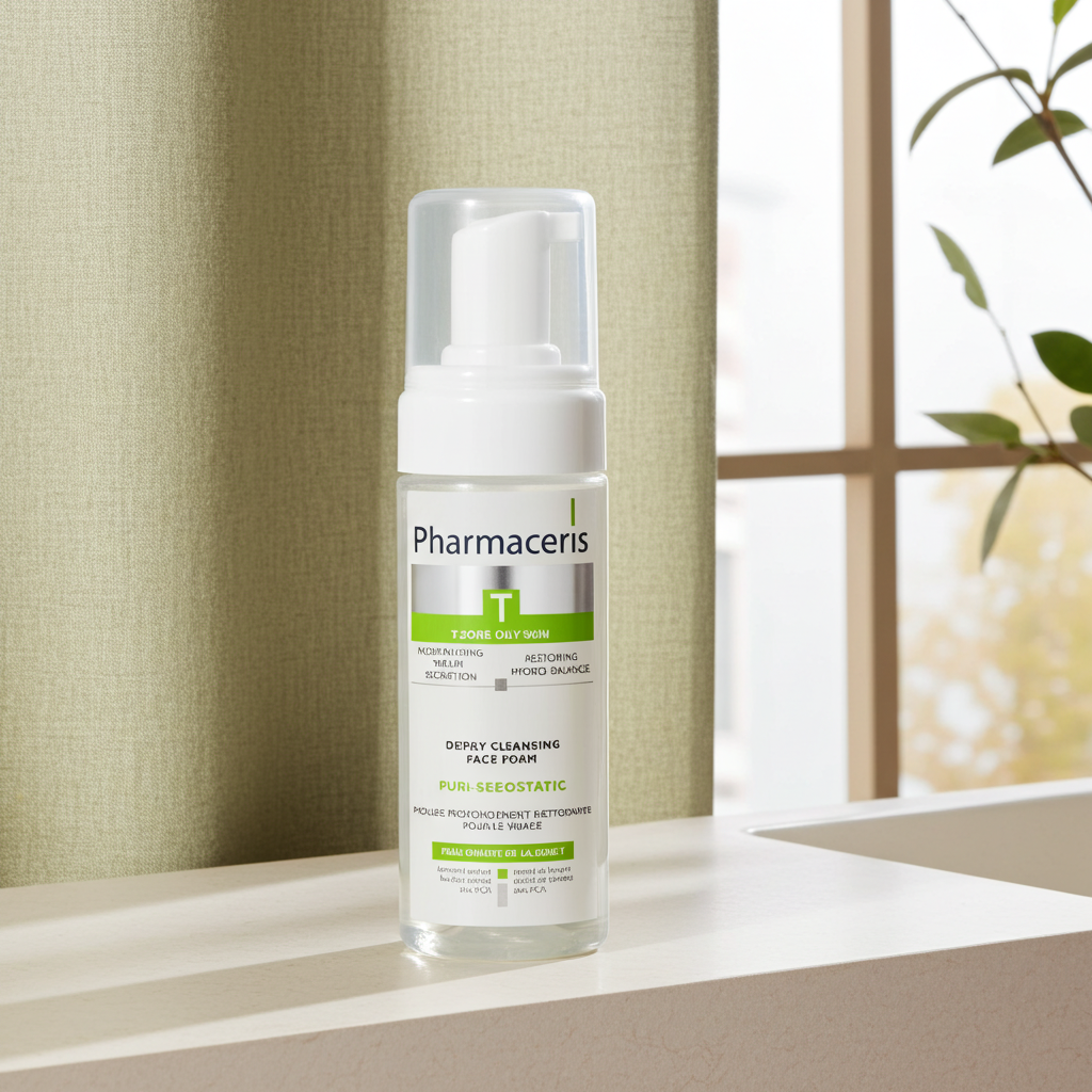 Pharmaceris Puri-Sebostatic Cleansing Face Foam for Oily & Acne-Prone Skin 150 ml