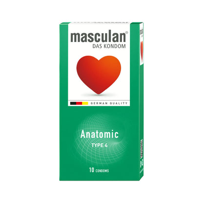 Masculan Type 4 Anatomic Sensitive Condoms – 10 Pack