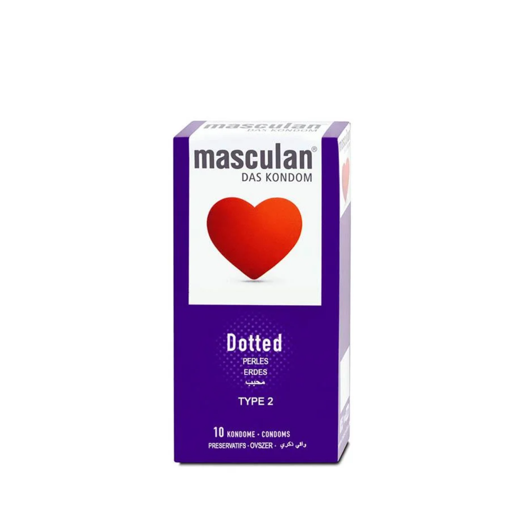 Masculan Das Organic Natural Rubber Condoms – 10 Pack