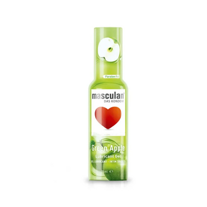 Masculan Green Apple Flavoured Water-Based Lubricant Gel – 75ml