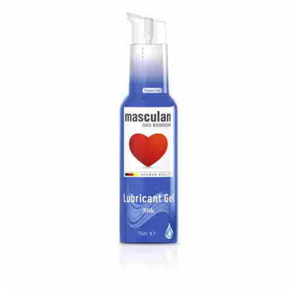 Masculan Silk Silky-Smooth Water-Based Lubricant Gel – 75ml