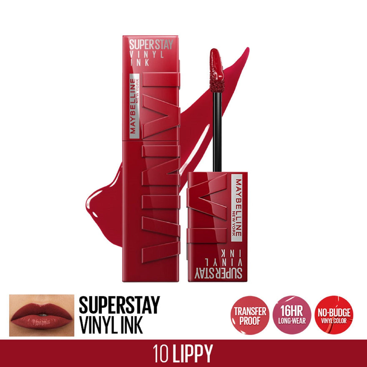 Maybelline SuperStay Vinyl Ink Liquid Lipstick 10 Lippy