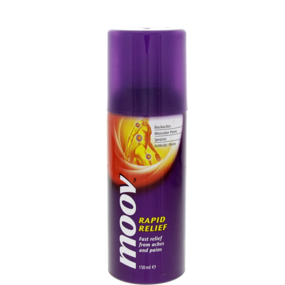 Moov Rapid Relief Spray, Fast Relief For Pain In Muscles & Joints, 150Ml