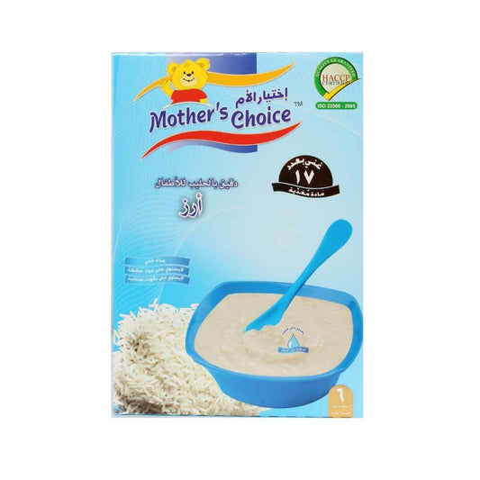 Mother's Choice Baby Rice Cereal With Milk Packet 6+ Months, 250 G