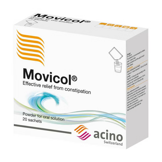 Movicol Constipation Relief Powder Sachets for Oral Solution, 20x13.8g