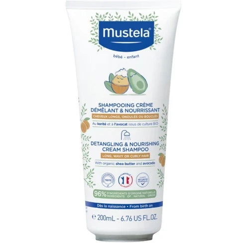 Mustela Detangling & Nourishing Cream Shampoo 200ml