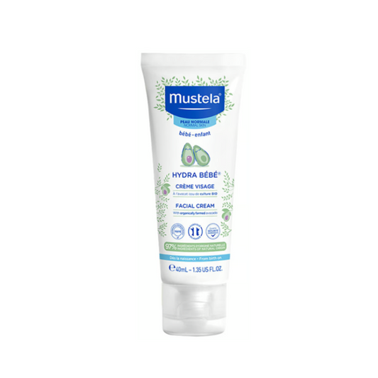 Mustela Hydra Bebe Facial Cream, 40Ml