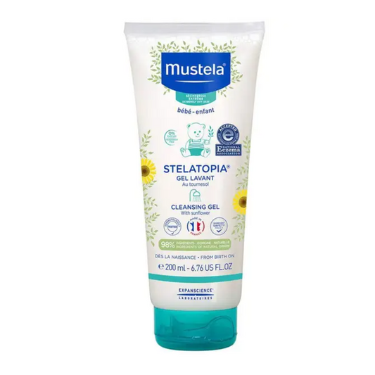 Mustela Stelatopia Cleansing Gel, 200Ml