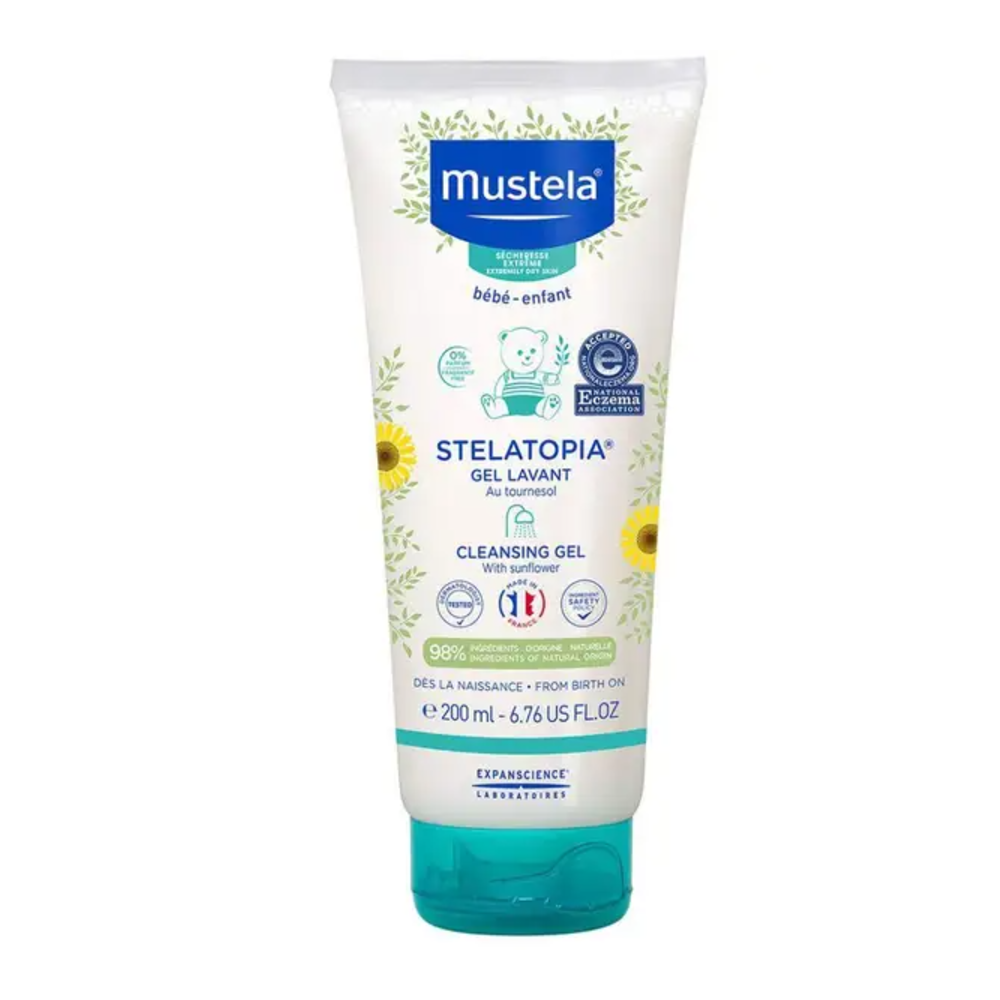 Mustela Stelatopia Cleansing Gel, 200Ml