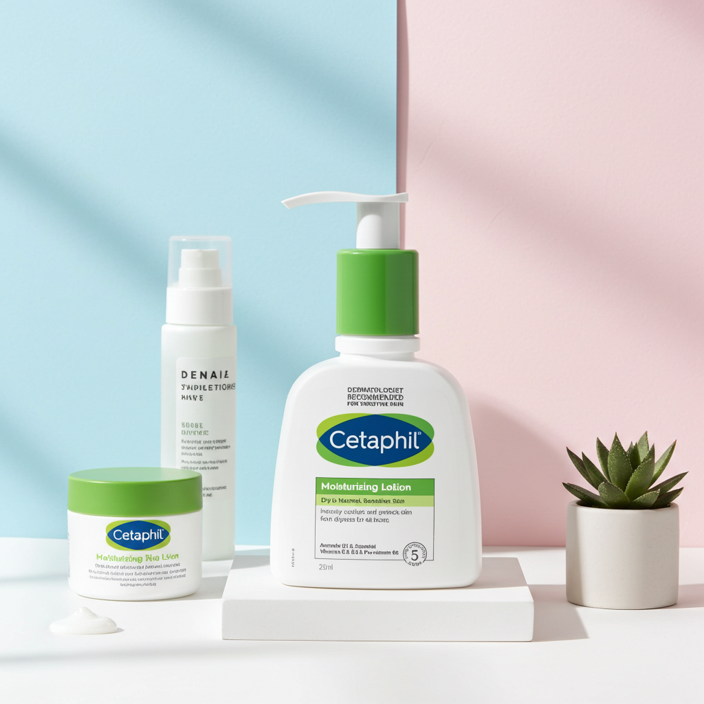 Cetaphil Moisturizing Lotion for Dry to Normal Sensitive Skin 236ml