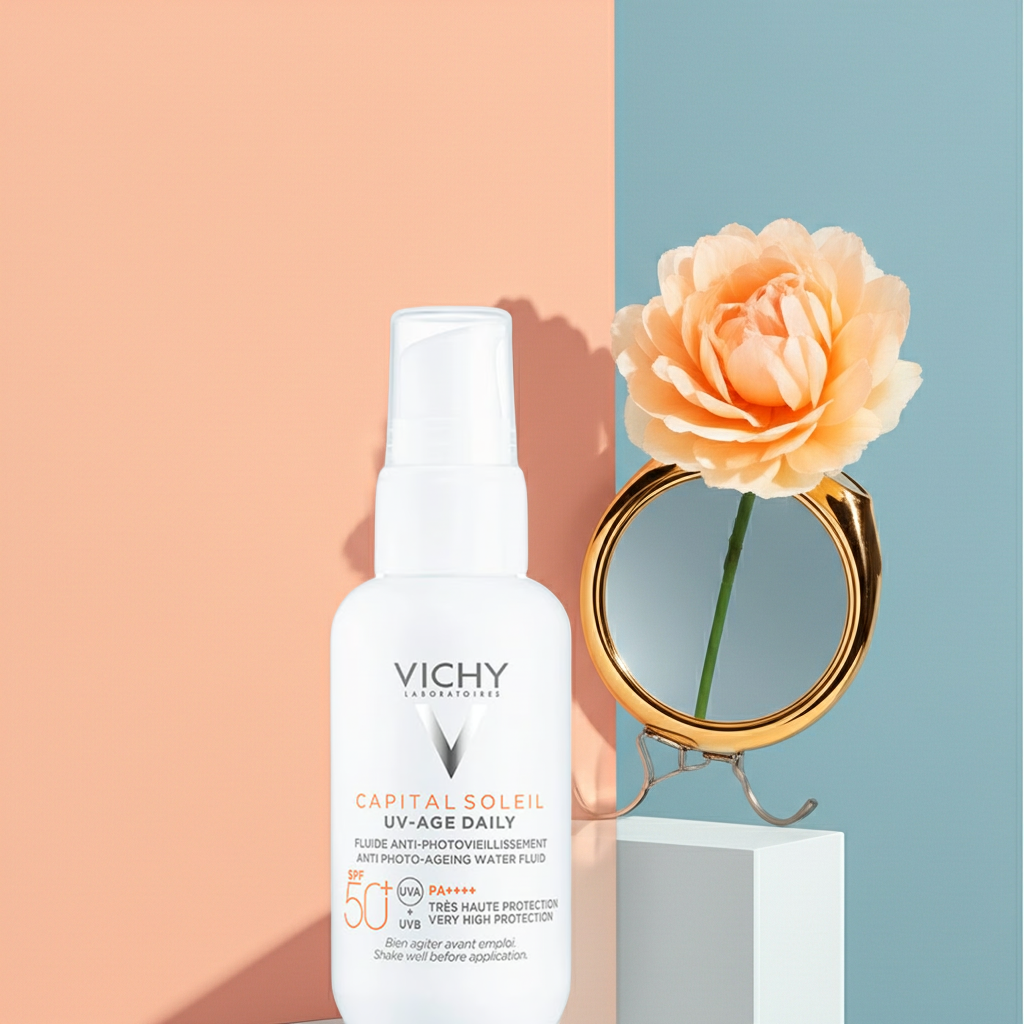 Vichy Capital Soleil UV-Age Daily Tinted Anti-Ageing Sunscreen SPF50+ 40ml – With Niacinamide