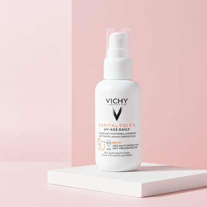 Vichy Capital Soleil UV-Age Daily Tinted Anti-Ageing Sunscreen SPF50+ 40ml – With Niacinamide