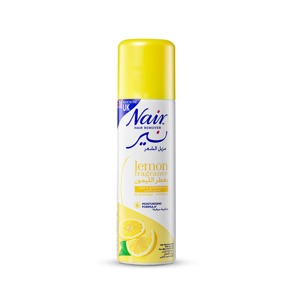 Nair Hair Removal Spray Lemon 200 Ml
