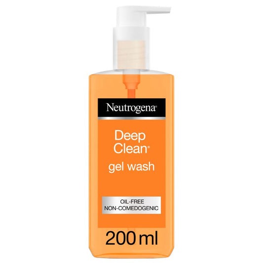 Neutrogena Deep Clean Face Wash Gel, 200Ml
