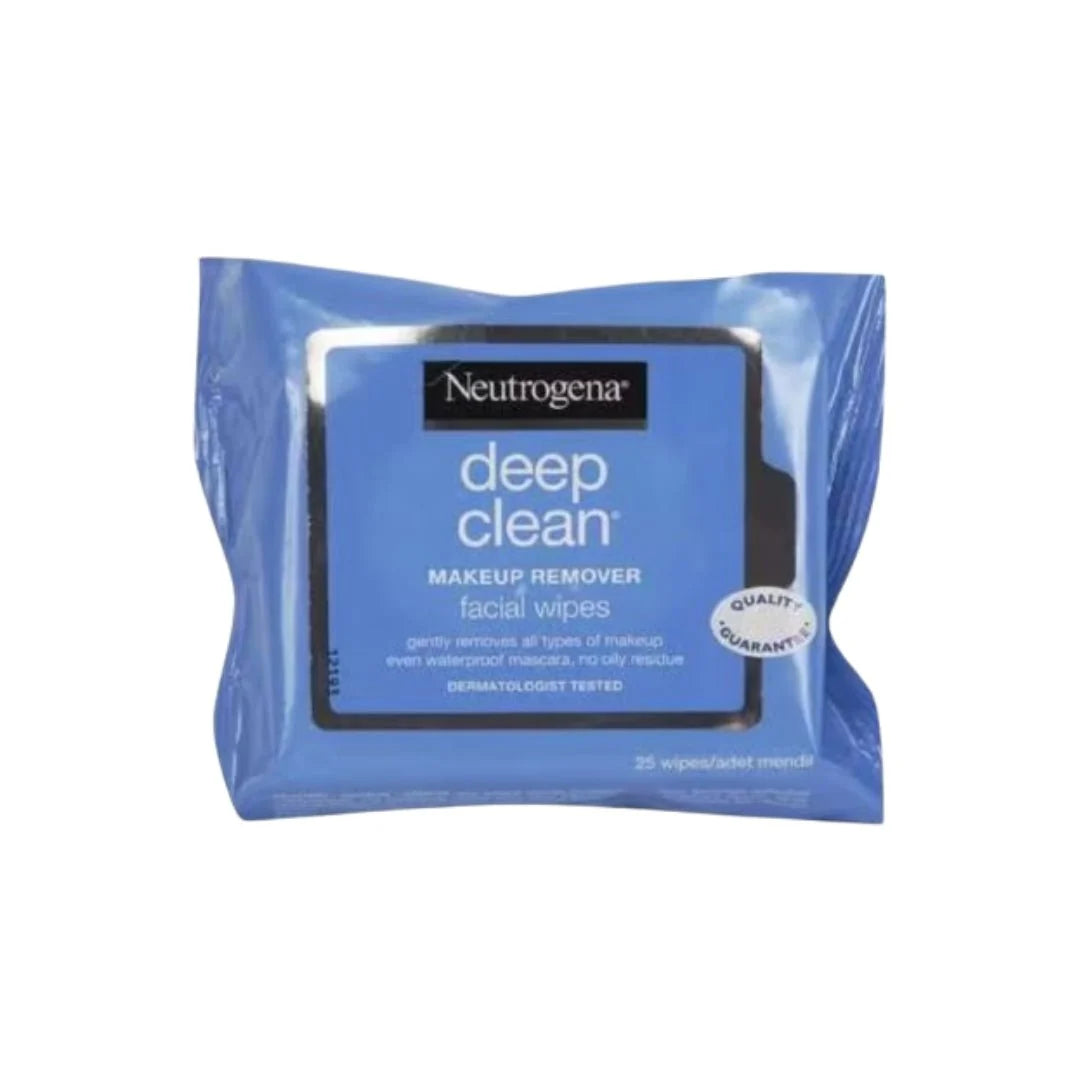 Neutrogena Deep Clean Makeup Remover Facial Wipes 25s