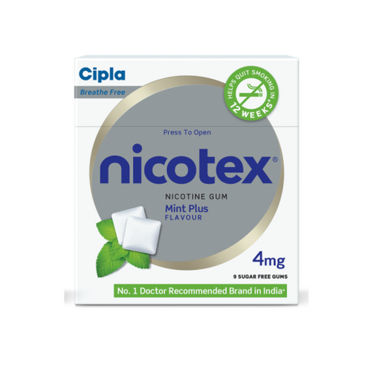 Nicotex 4Mg Gum 1X9"S