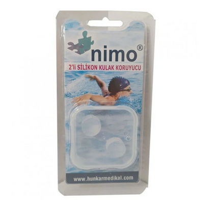 Nimo Silicone Ear Plugs For Kids, 2 Pairs